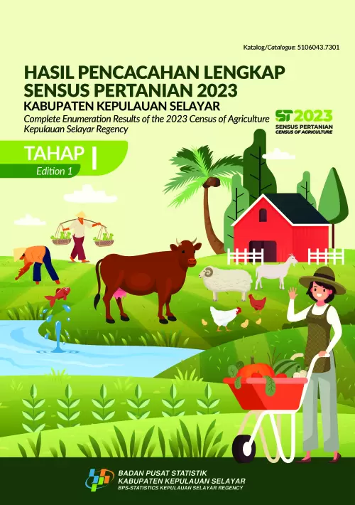 Hasil Pencacahan Lengkap Sensus Pertanian 2023 - Tahap I Kabupaten Kepulauan Selayar